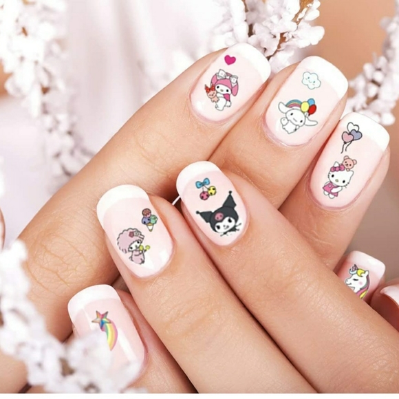 BRAND NEW SANRIO CINNAROLL NAIL DECALS - Picture 2 of 5